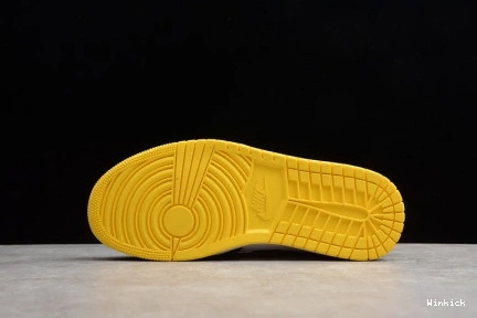 WHITE YELLOW 071 BLACK 1 JORDAN 852542 AIR TOE 0825